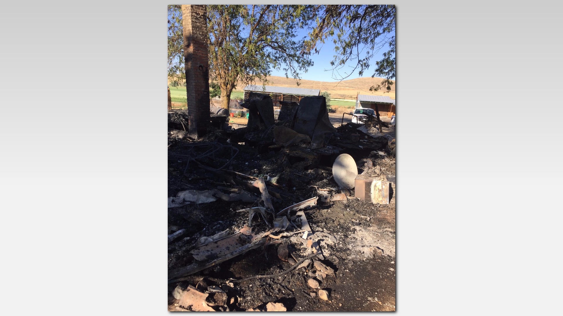 Dad rescues three children from Vale house fire